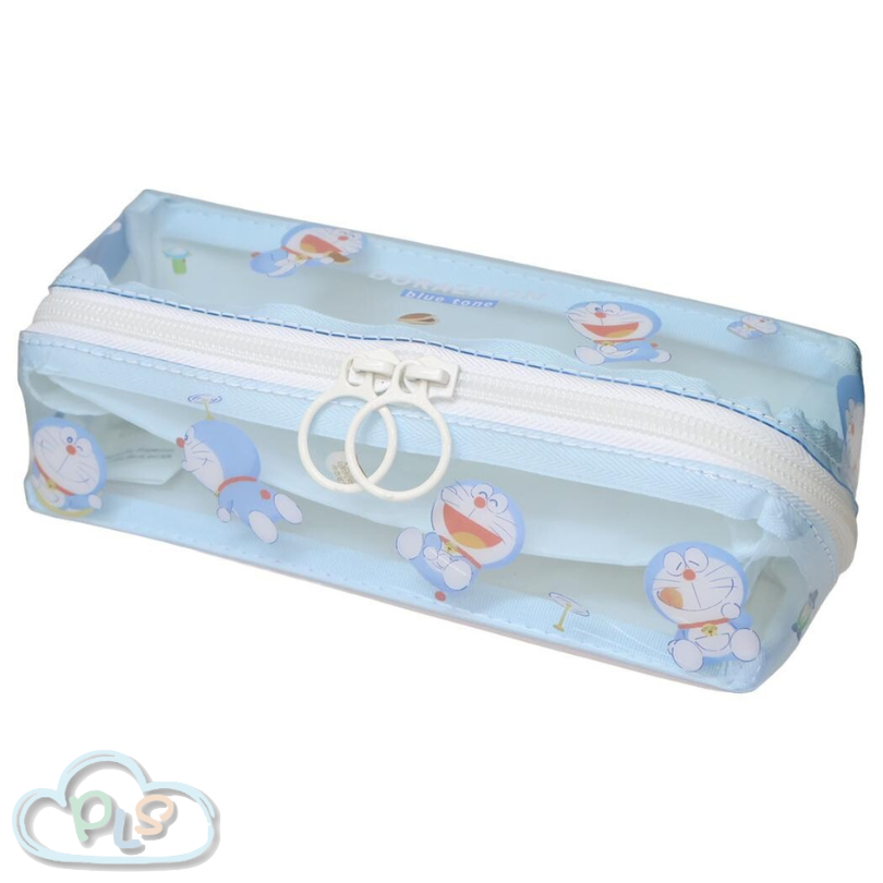 Rotating Double-Layer Pencil Case Doraemon Blue #23119-1