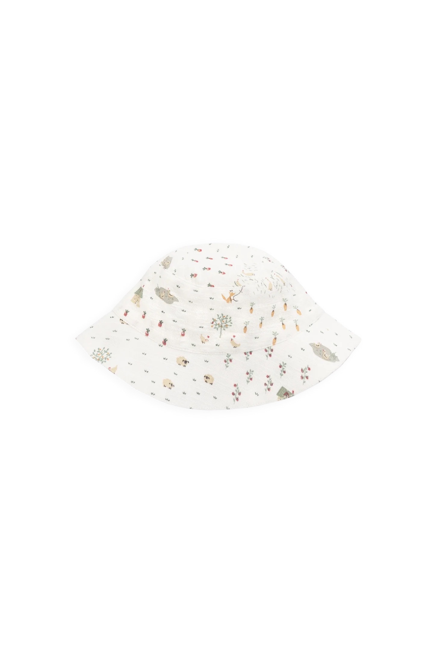 【預購】JAMIE KAY - Organic Cotton Bucket Hat （Countryside Life Tofu）