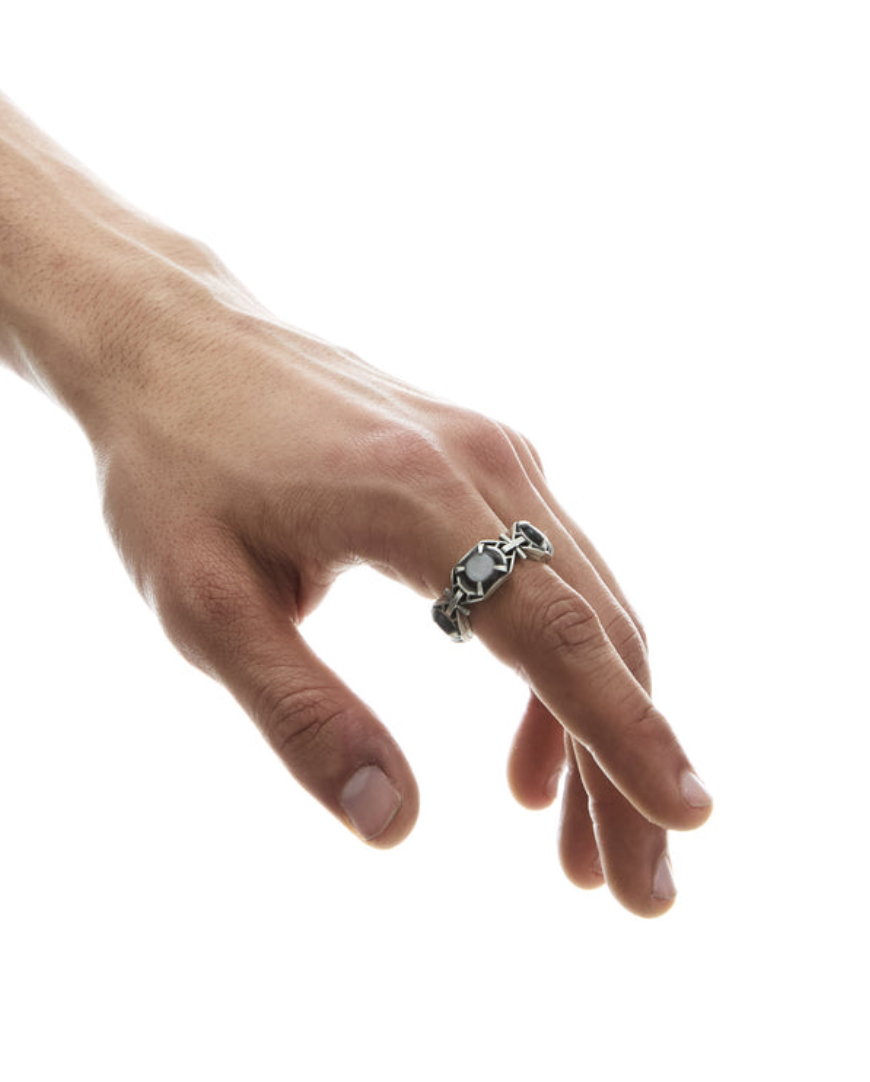 NAGOYA-VOID-M Ring [ with Mother Pearl ]