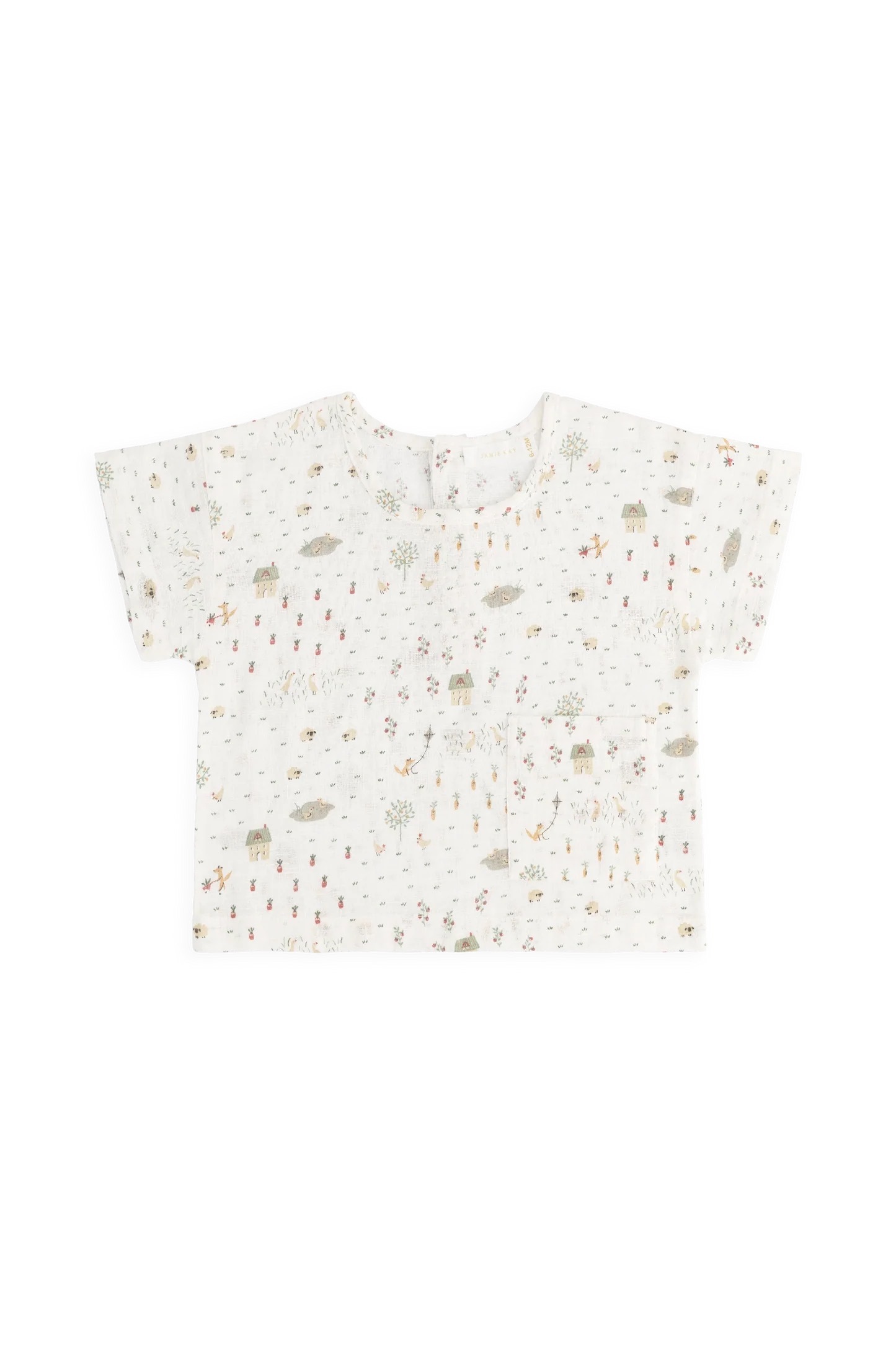 【預購】JAMIE KAY - Organic Cotton Wilder Top（Countryside Life Tofu）