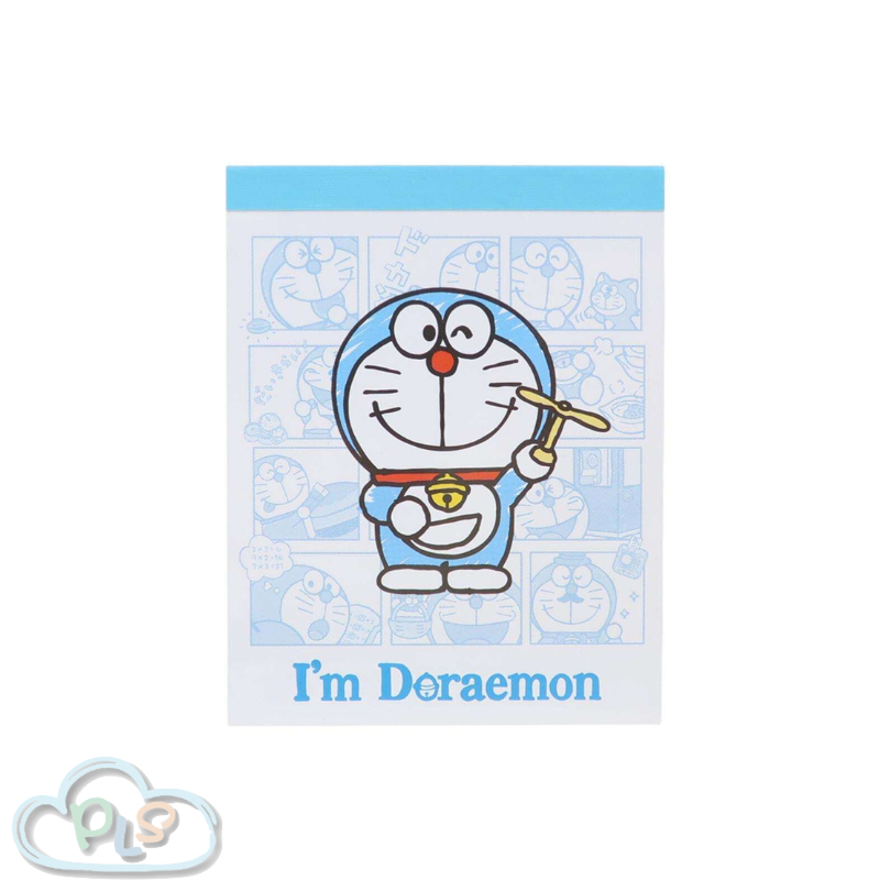 Color-Printed Portable Memo Pad Doraemon #23133-1