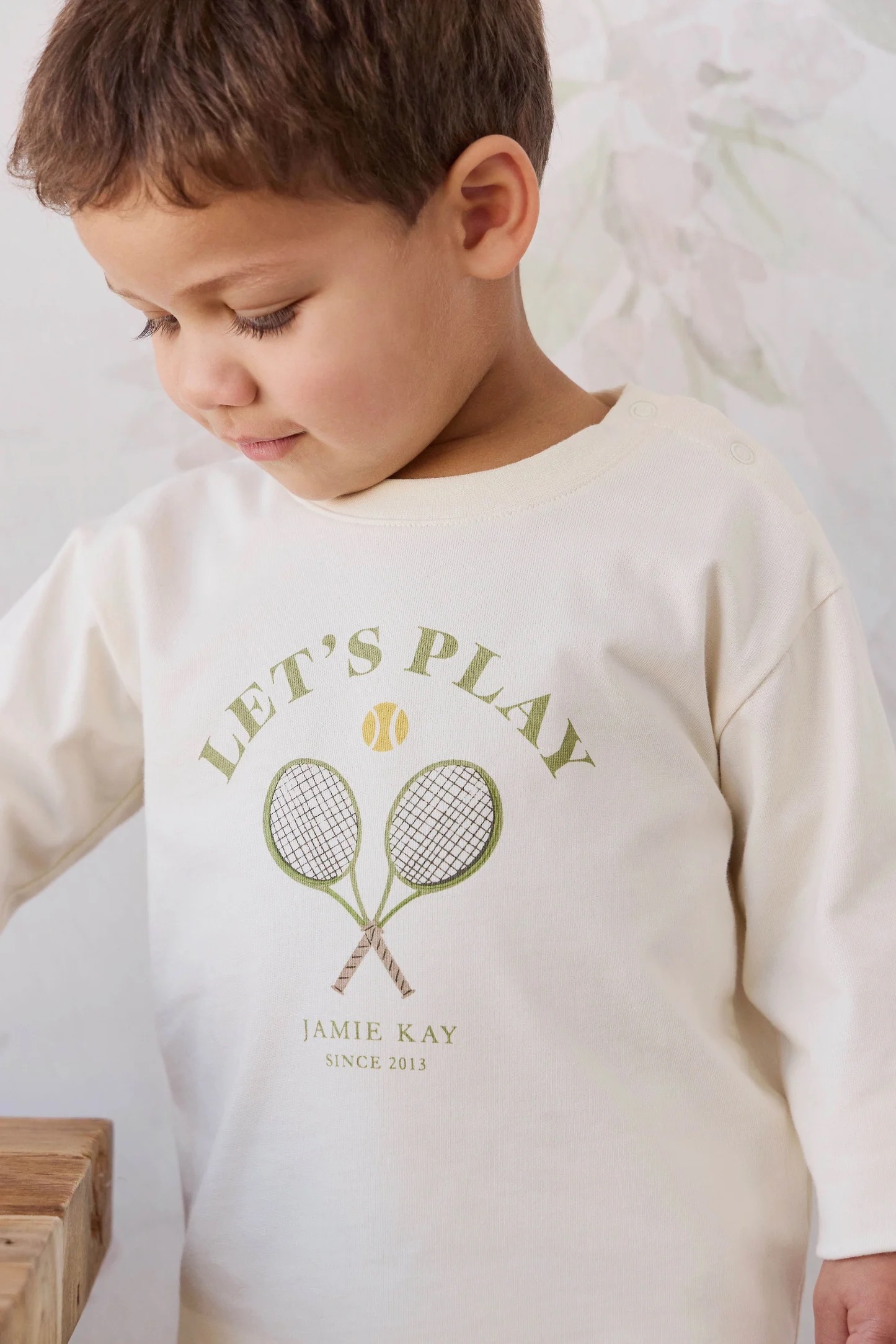 【預購】JAMIE KAY - Organic Cotton Marshall Long Sleeve Top（Lets Play Tofu）
