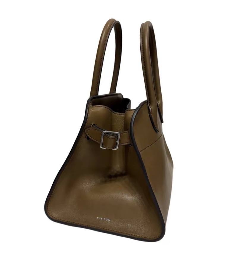 The Row Margaux 10  Muschio Saddle Leathe bag 苔蘚綠鞍馬皮手袋