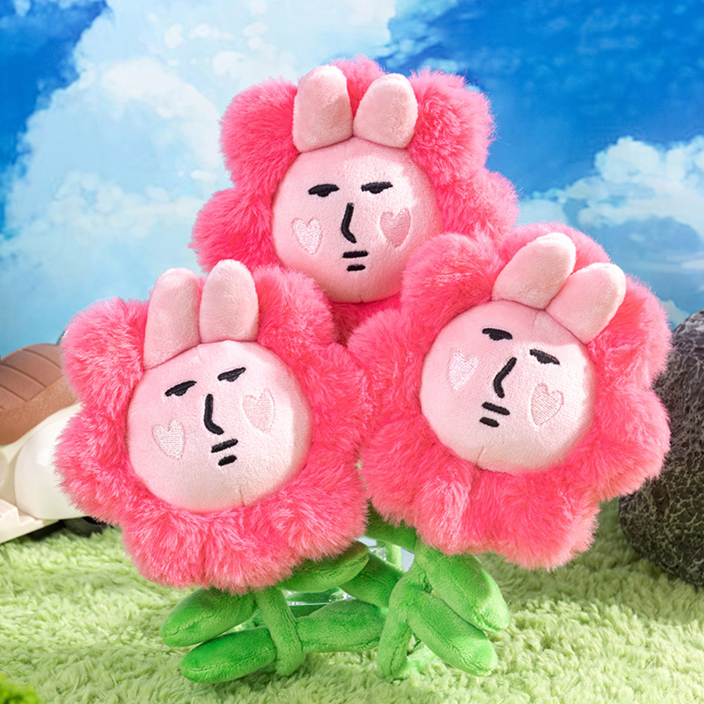 MY FRIEND RABBIT Plush Doll｜Pink  Sunflower