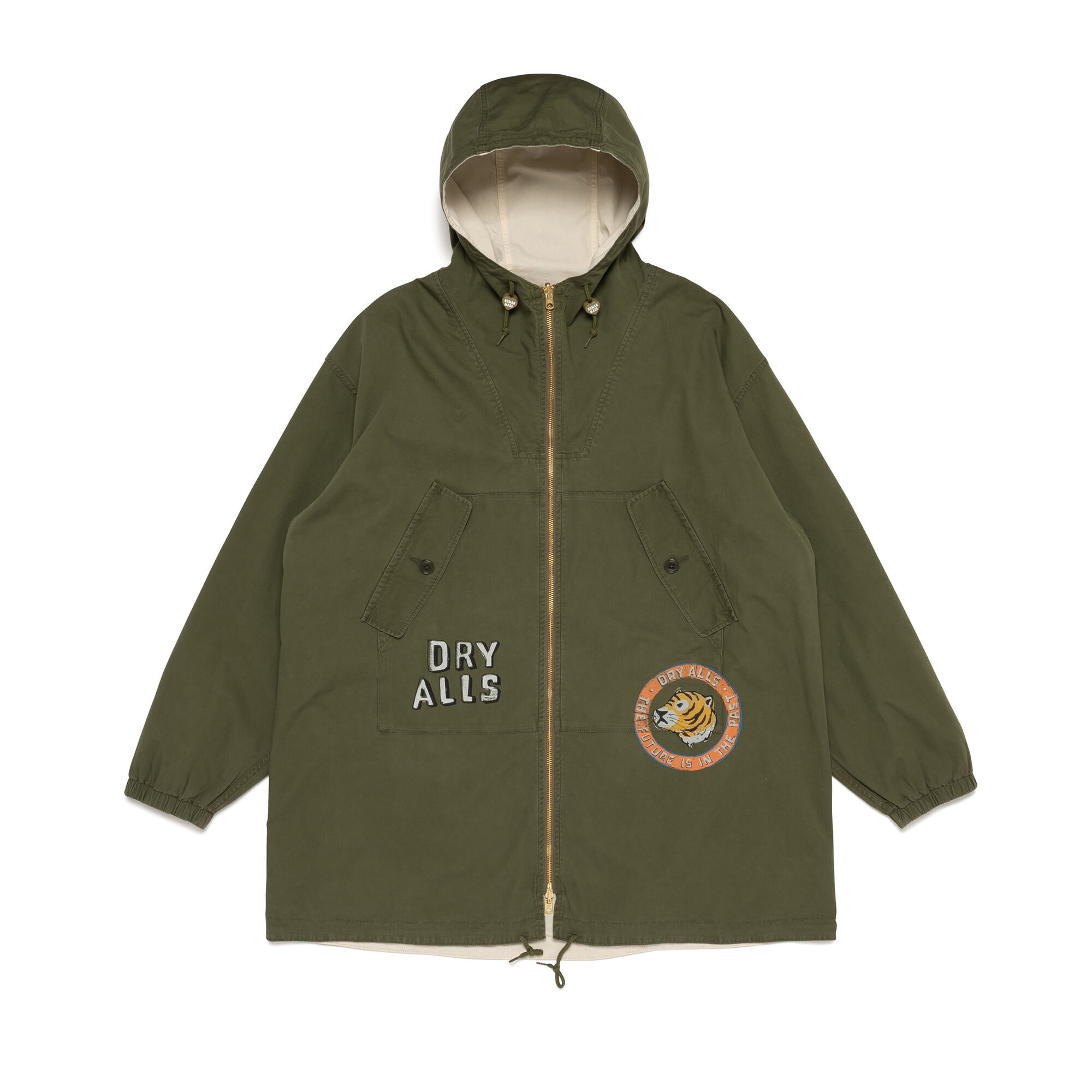 預購┃HUMAN MADE REVERSIBLE HOODED COAT 雙面穿 軍事風 連帽外套