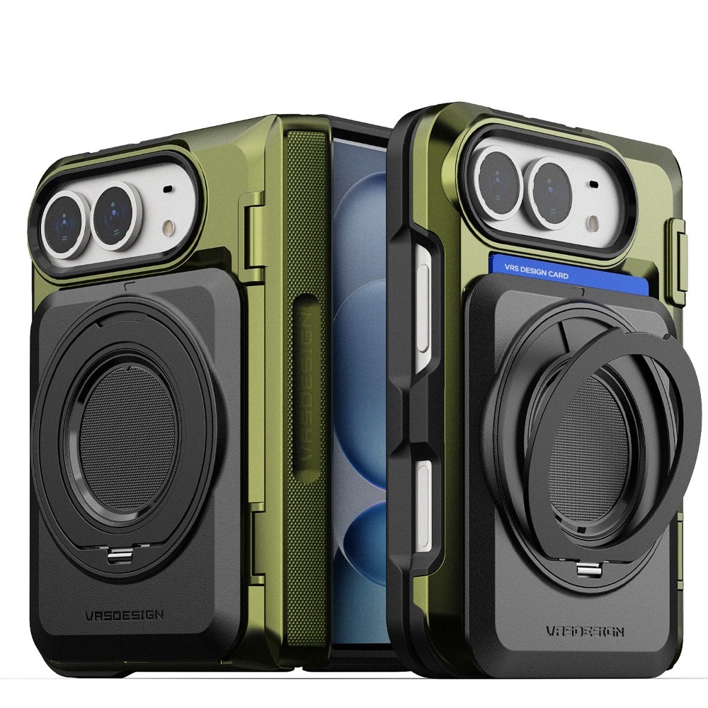 VRS Design - Damda Glide Hybrid - iPhone Duo Case  貼身磁吸中軸支架保護手機硬殼