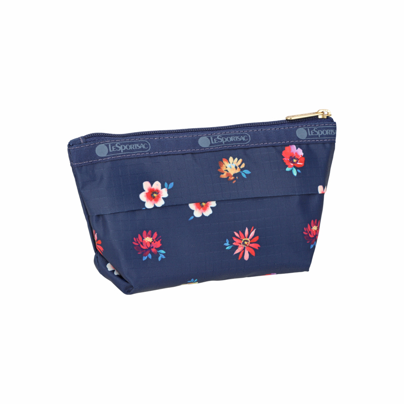 小梯形化妝包 (STARRY NIGHT FLORALS)
