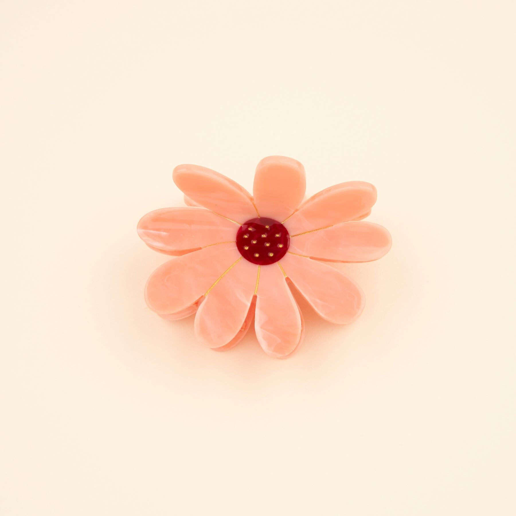 Pink Flower Hair Claw｜Coucou Suzette