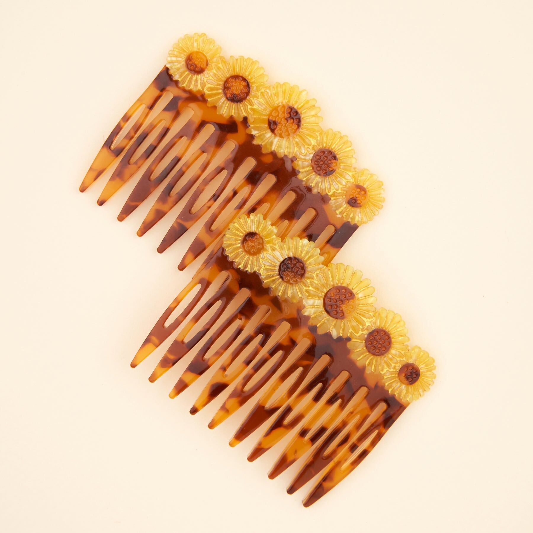 Sunflowers Hair Combs Set｜Coucou Suzette