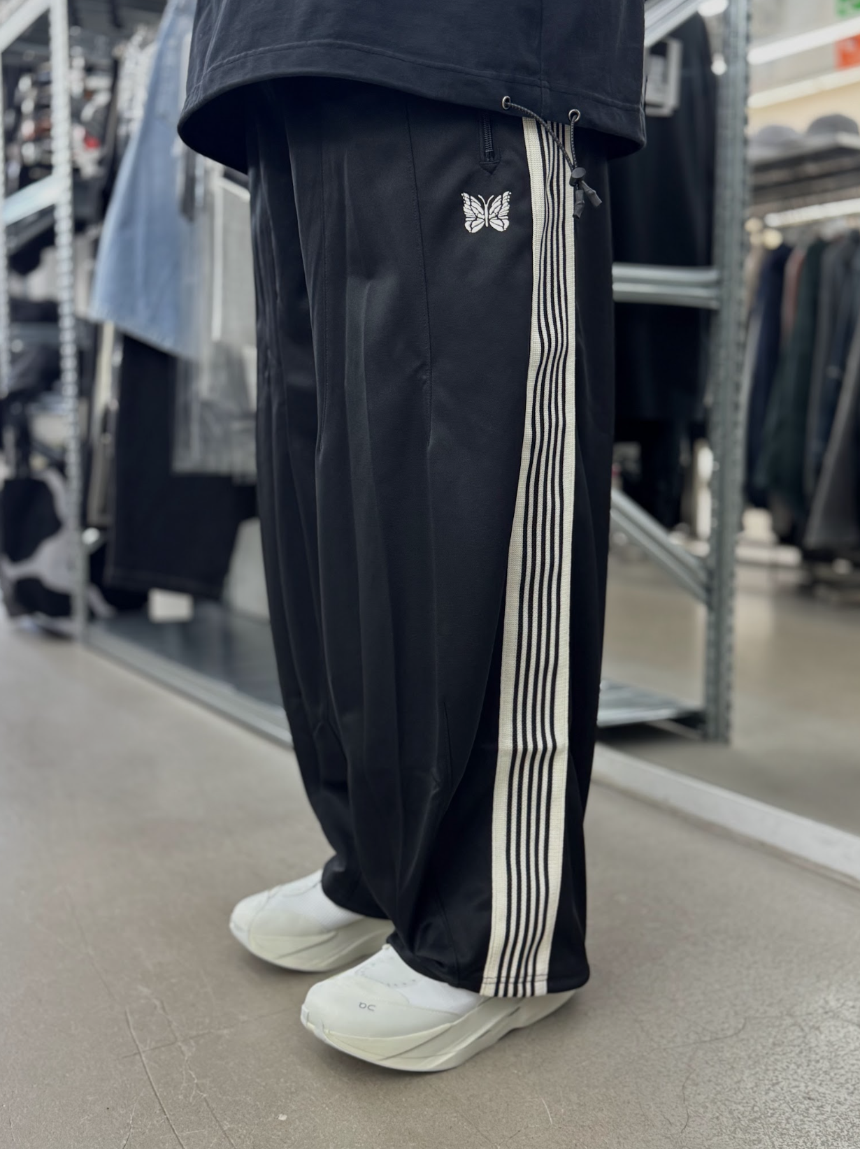 Needles LHP HD Track Pants Poly Smooth - Black