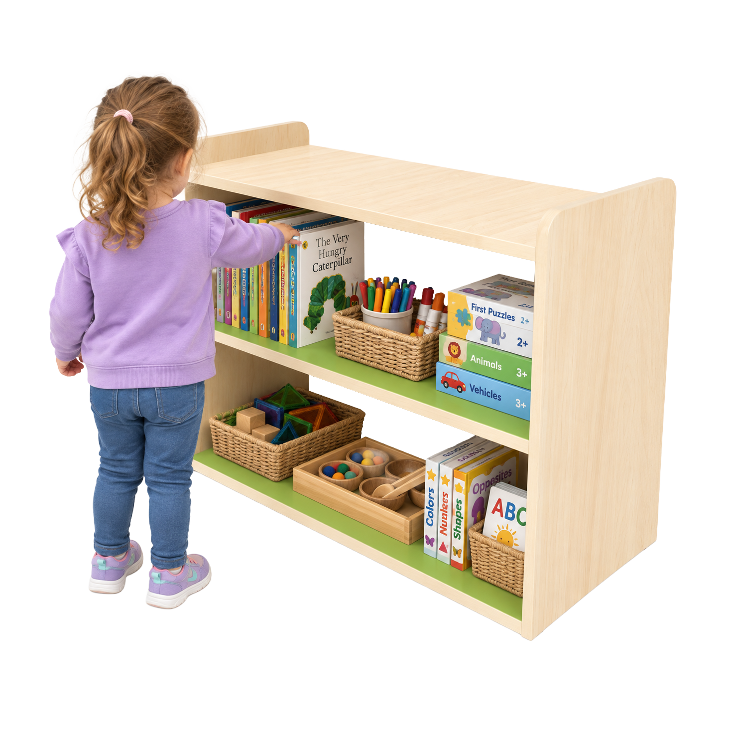 Low Shelf 2 Tier Open, Classic