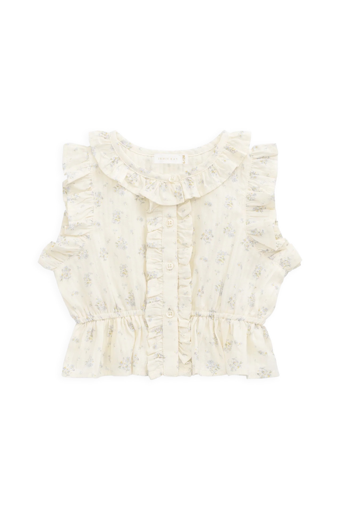 【預購】JAMIE KAY - Organic Cotton Calianna Top（Justine Vanilla Sky）