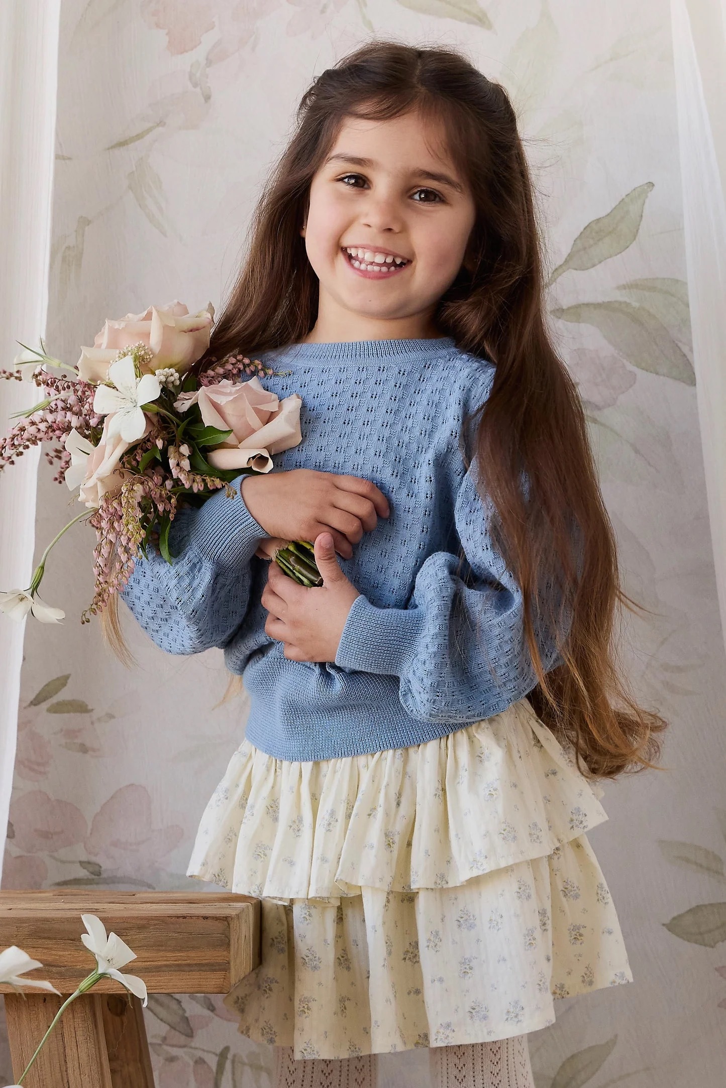 【預購】JAMIE KAY - Organic Cotton Cosette Skirt（Justine Vanilla Sky）