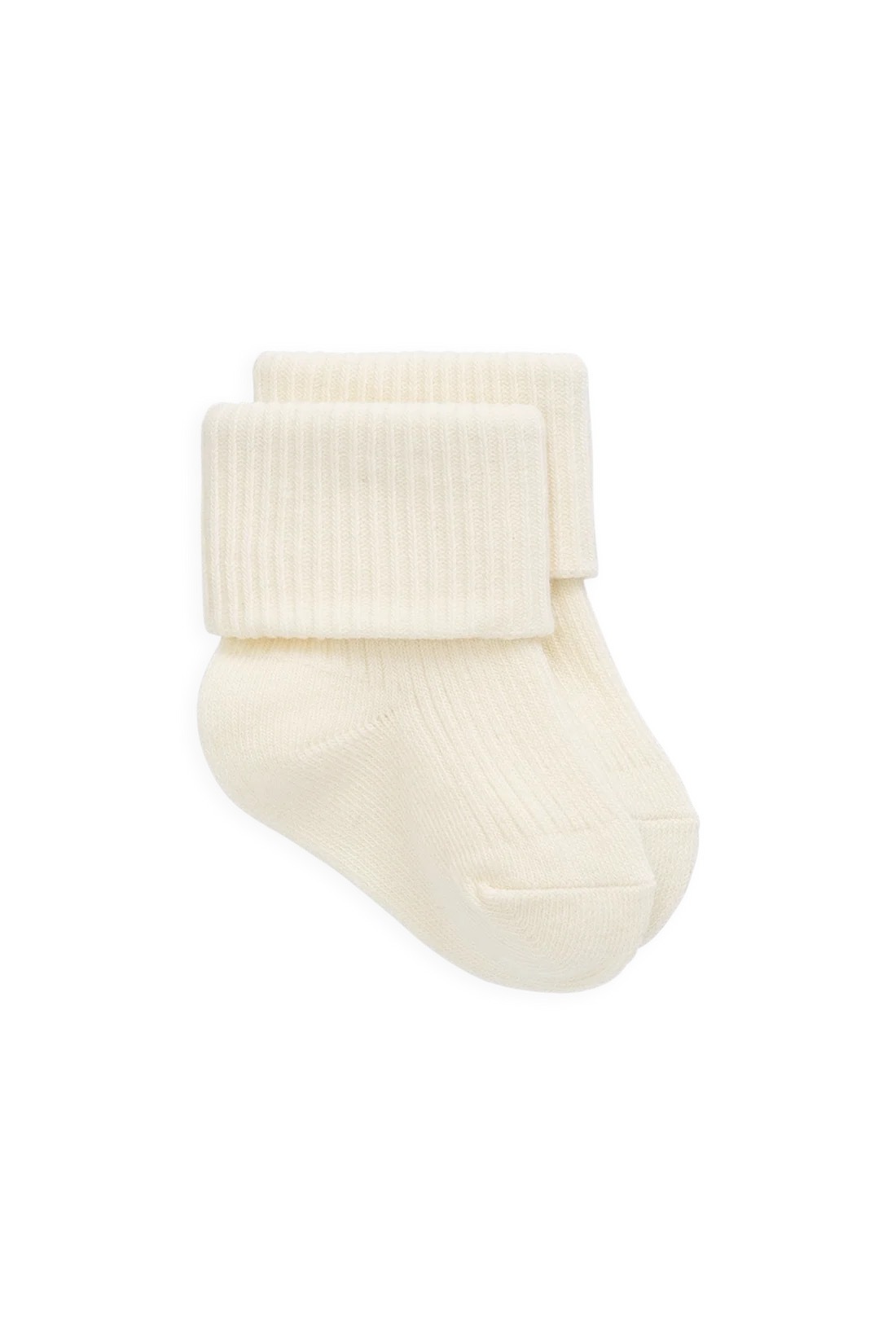 【預購】JAMIE KAY - Classic Rib Sock（Cloud）