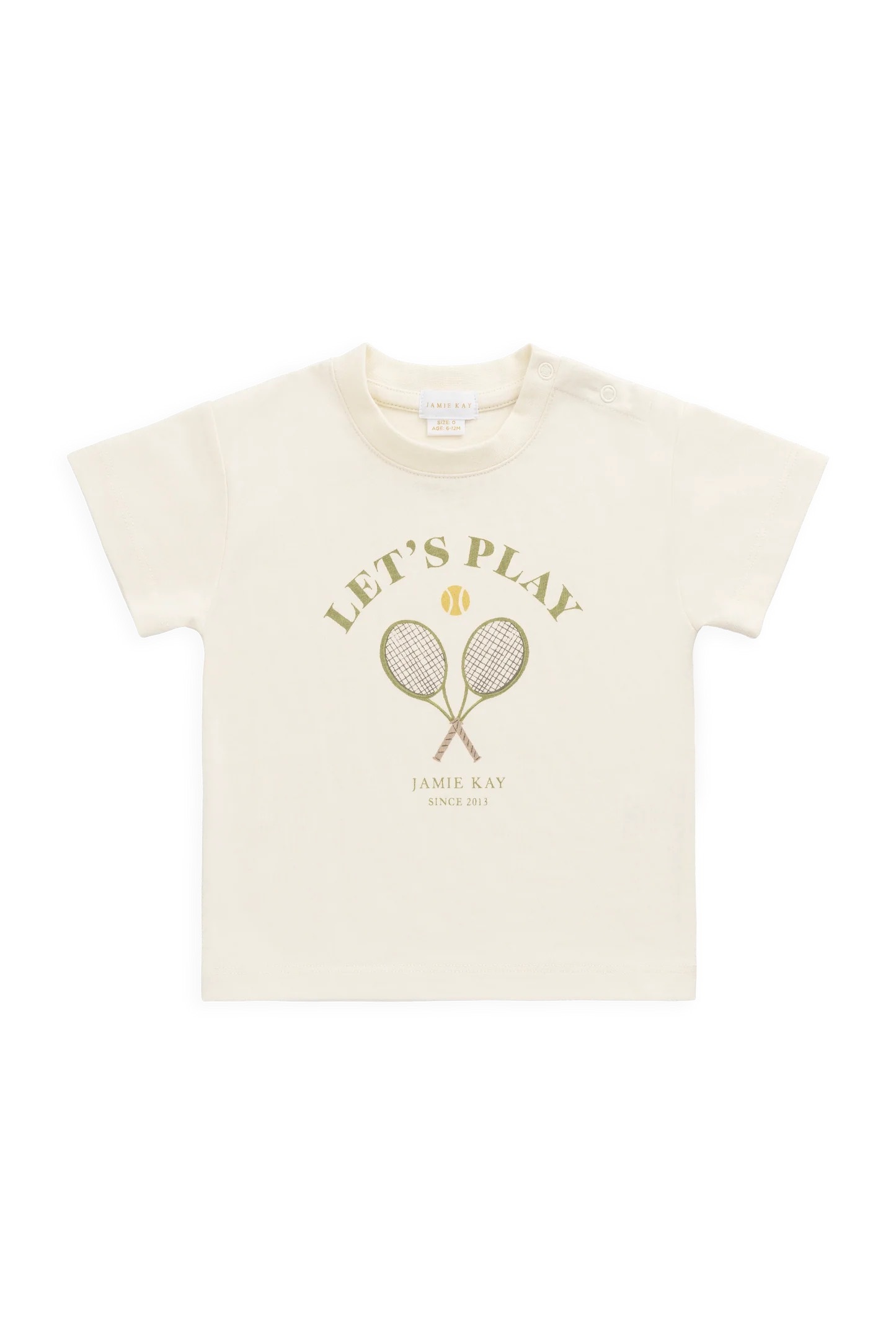 【預購】JAMIE KAY - Organic Cotton Bjon Tee（Lets Play Tofu）