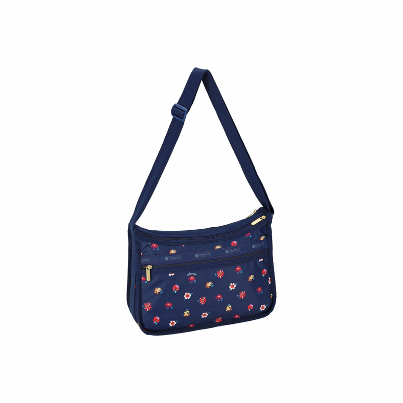 DELUXE 大型斜揹袋 (STARRY NIGHT FLORALS)