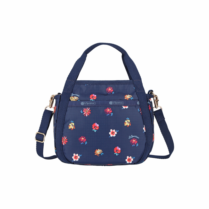 斜背手提兩用包 (STARRY NIGHT FLORALS)