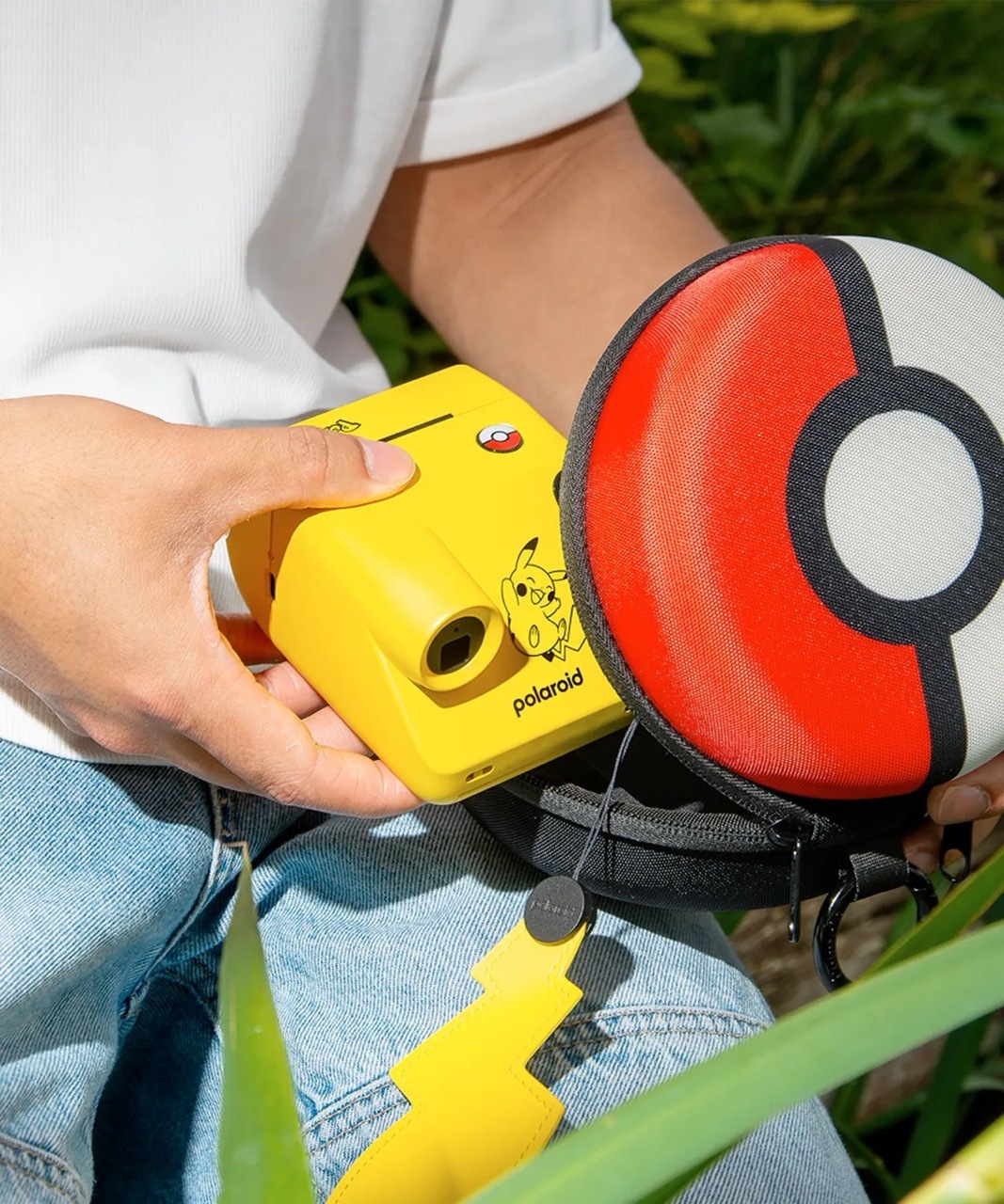 Pokémon X Polaroid Go Camera Case 寶可夢 聯名款 寶貝球造型 相機包 收納包 / 預購