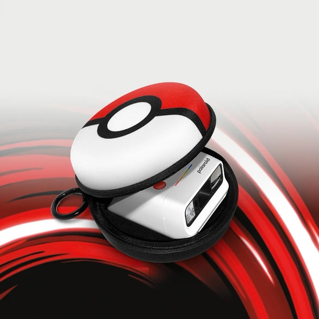 Pokémon X Polaroid Go Camera Case 寶可夢 聯名款 寶貝球造型 相機包 收納包 / 預購