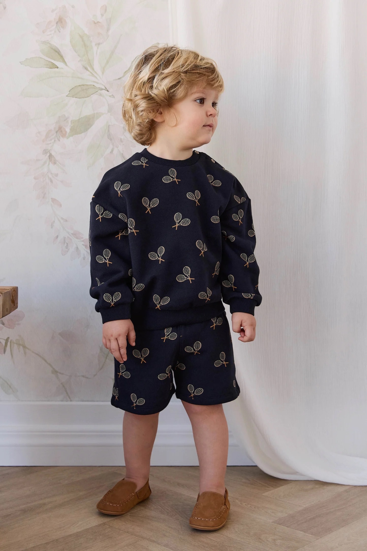 【預購】JAMIE KAY - Organic Cotton Jalen Short（Racquet Navy）