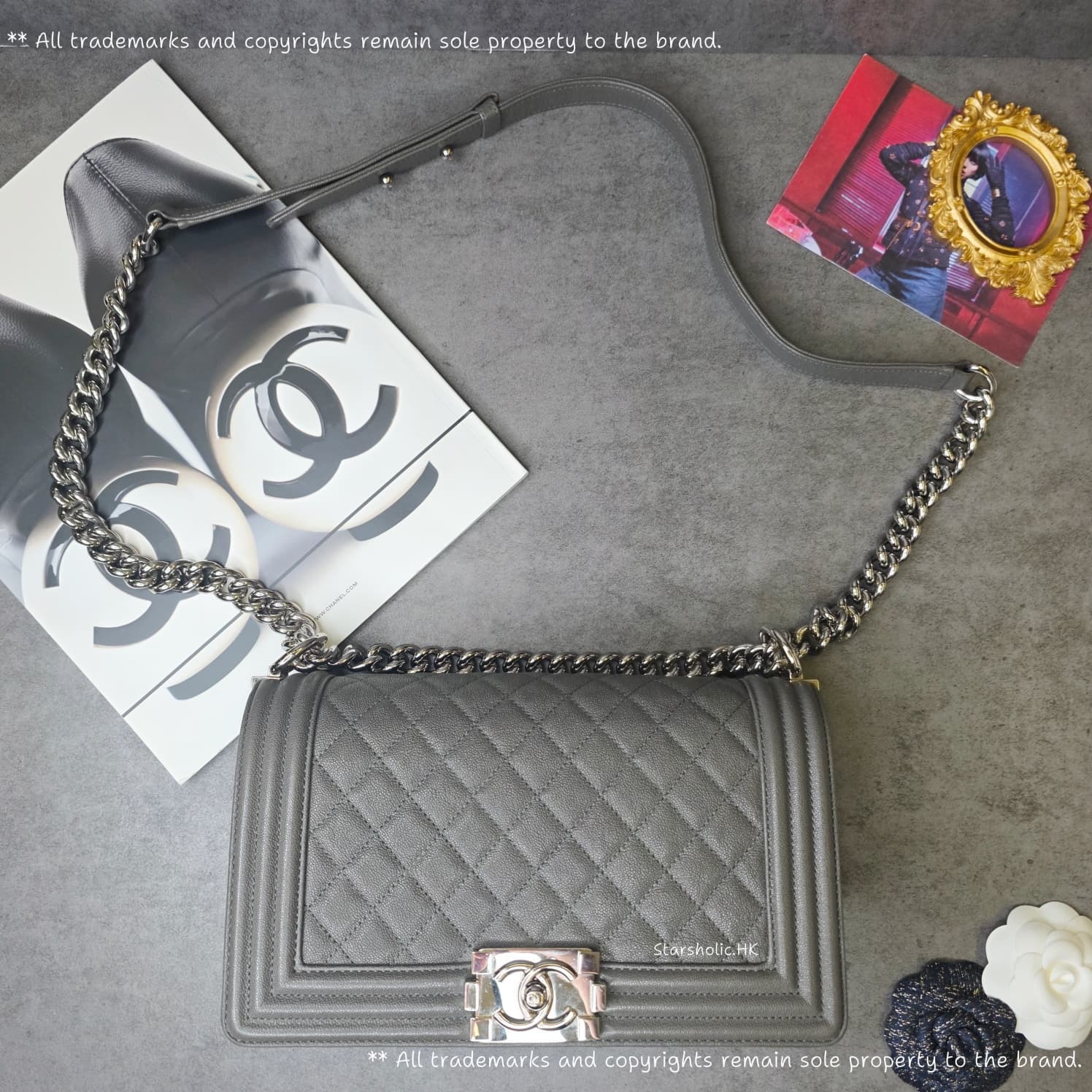 CHANEL Leboy 25cm Medium Size
