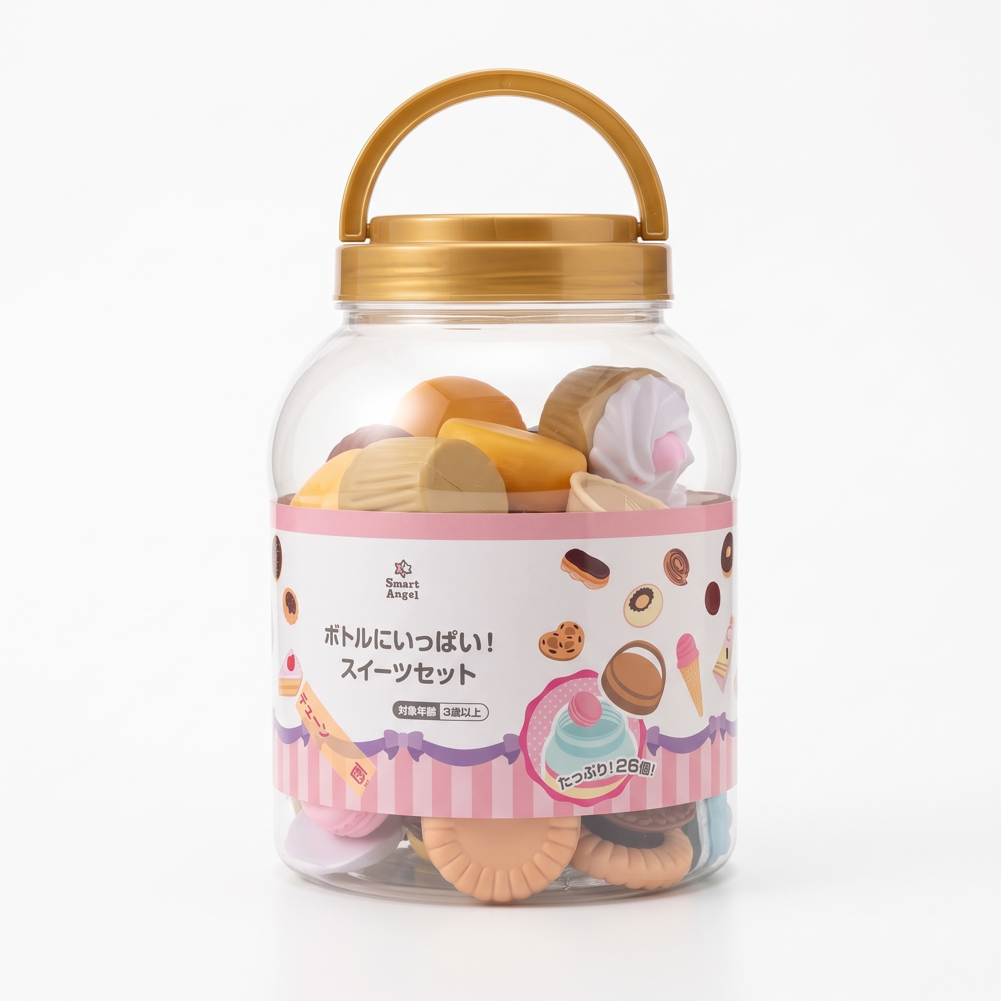 【Smart Angel】Filled Bottle Sweets Playset 26 pcs (Ages 3+)