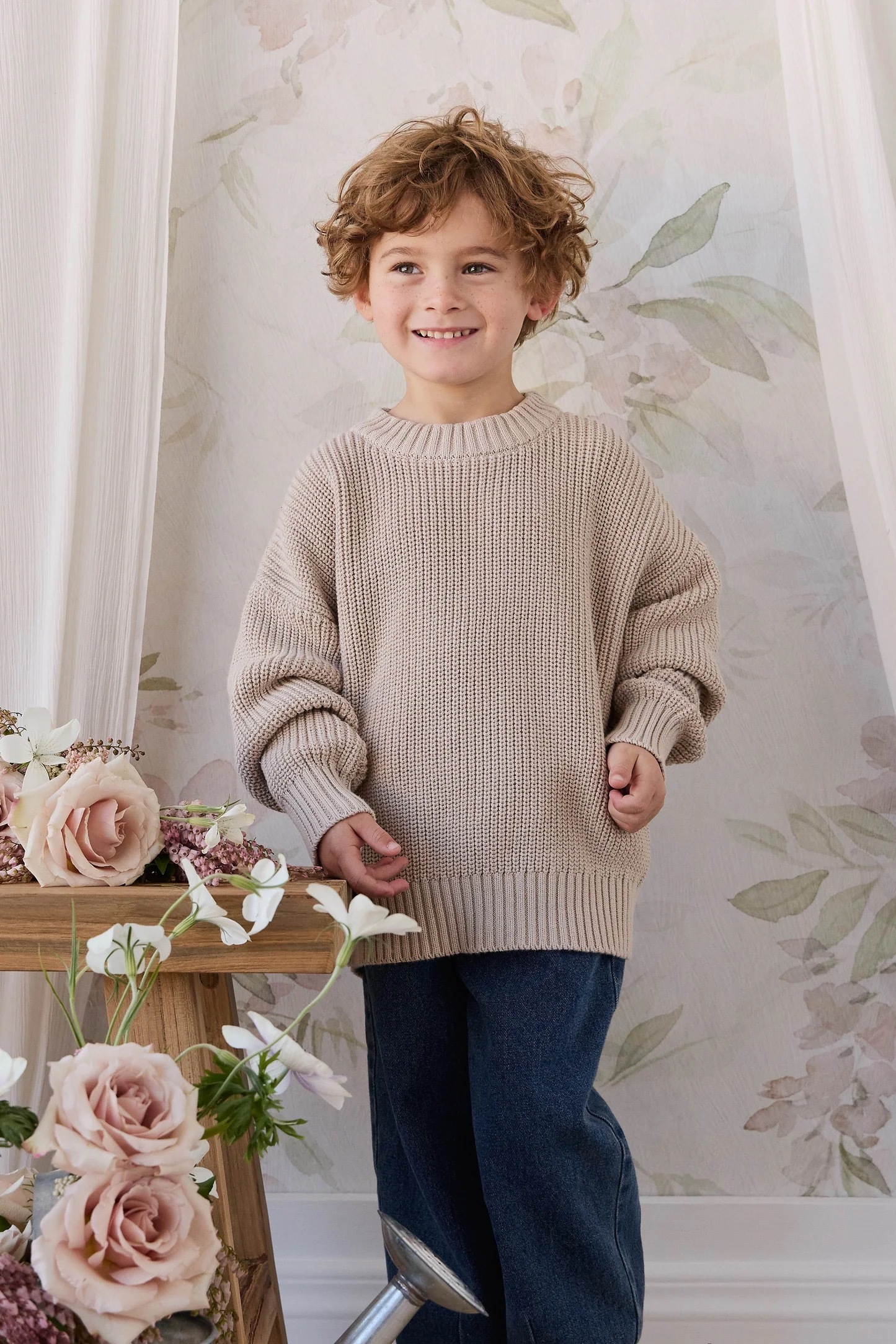 【預購】JAMIE KAY - Johan Knit Jumper（Hessian）