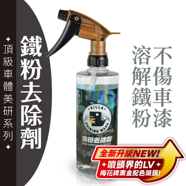 【Gozilla】鐵粉去除劑 去鐵鏽鐵屑煞車粉塵 漆面去顆粒 輪框漆面保養 溫和中性不傷車 汽機車洗車美容 勁戰七代