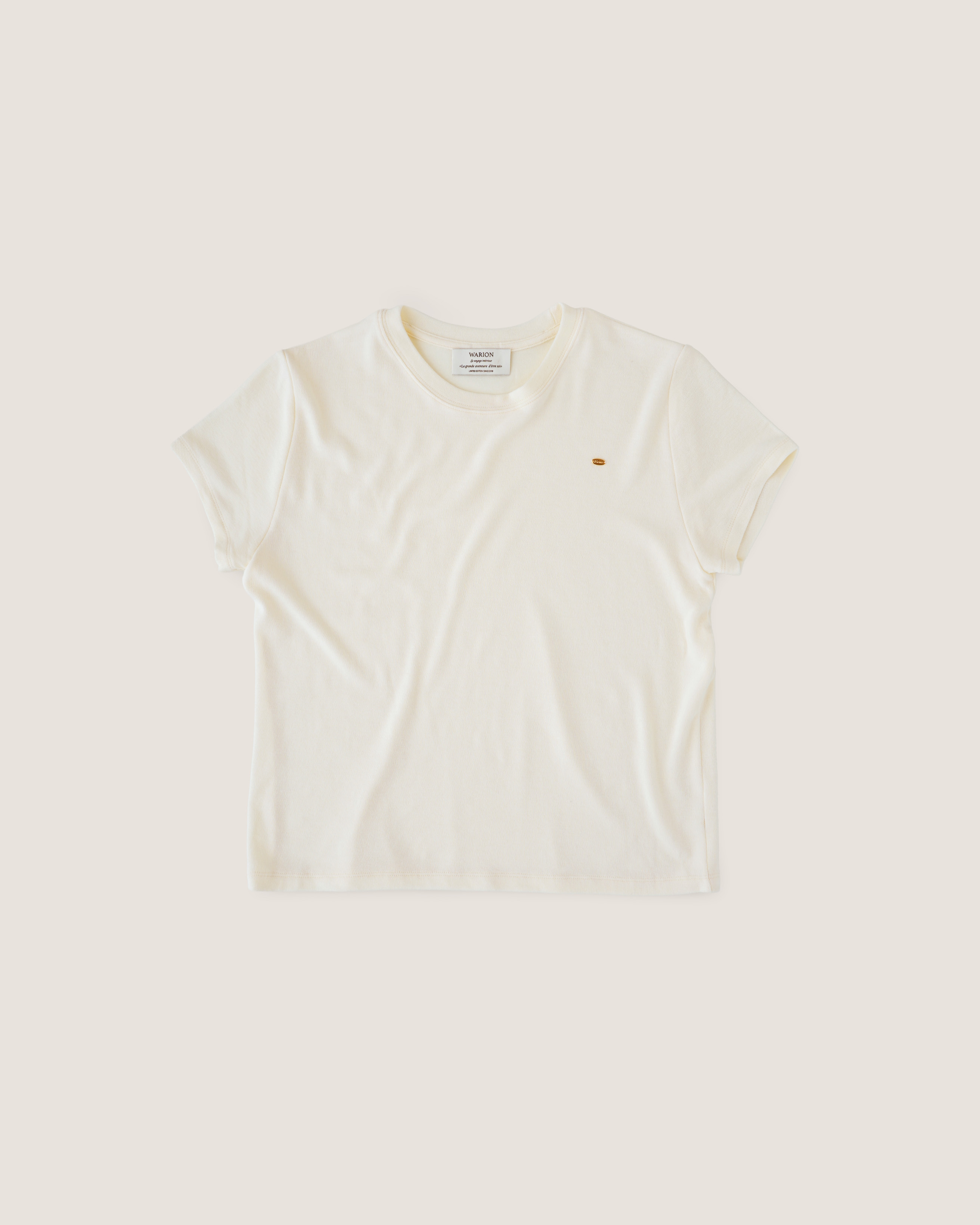 Ameline Angora Tee - Ivory (3rd)