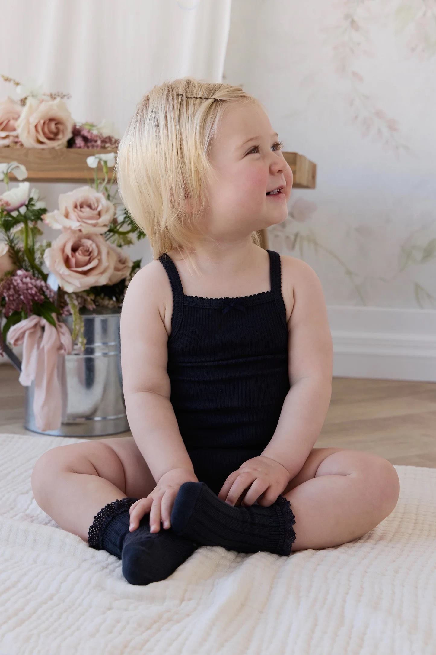 【預購】JAMIE KAY - Organic Cotton Modal Laylin Singletsuit（Eclipse）