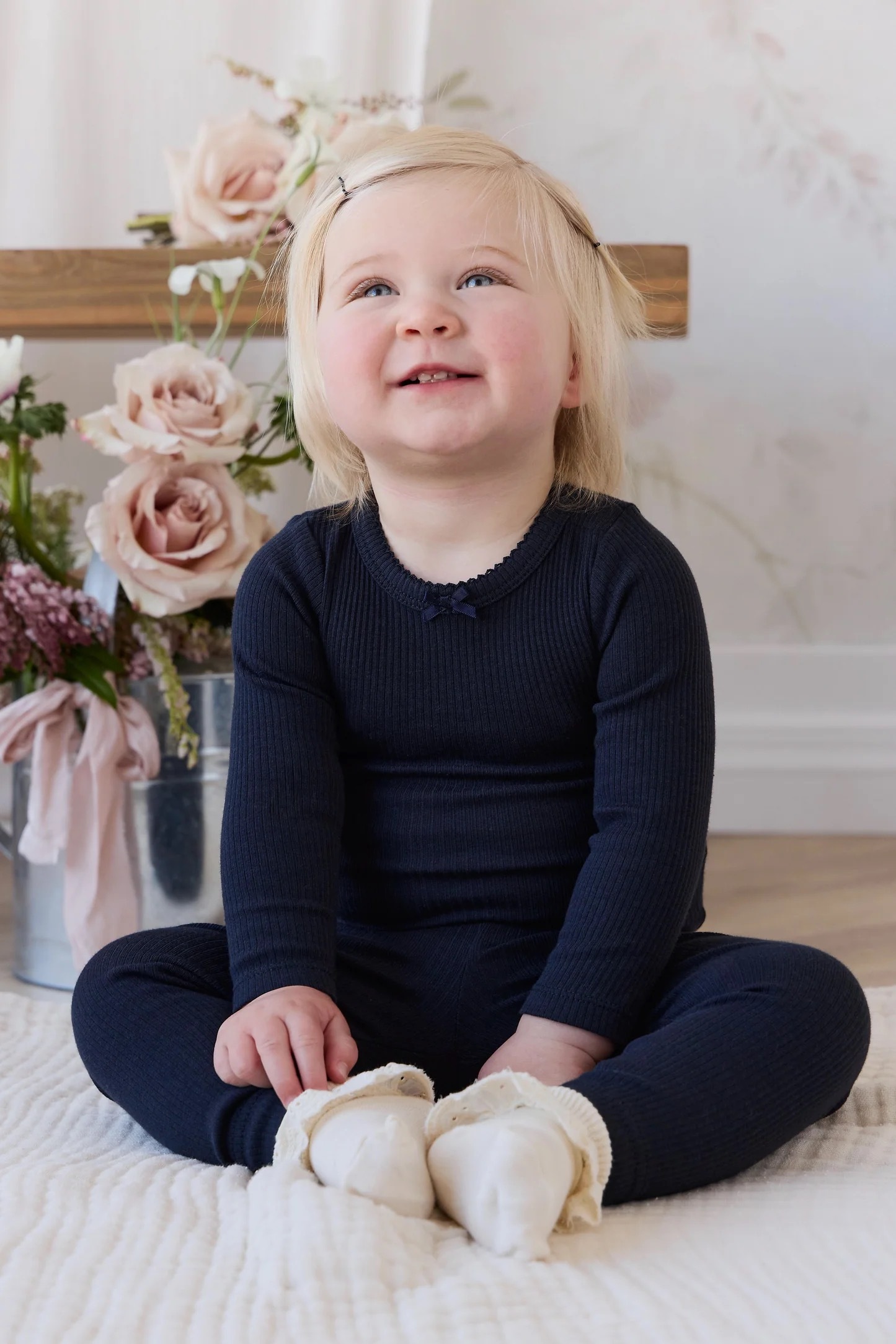 【預購】JAMIE KAY - Organic Cotton Modal Maude Bodysuit（Eclipse）