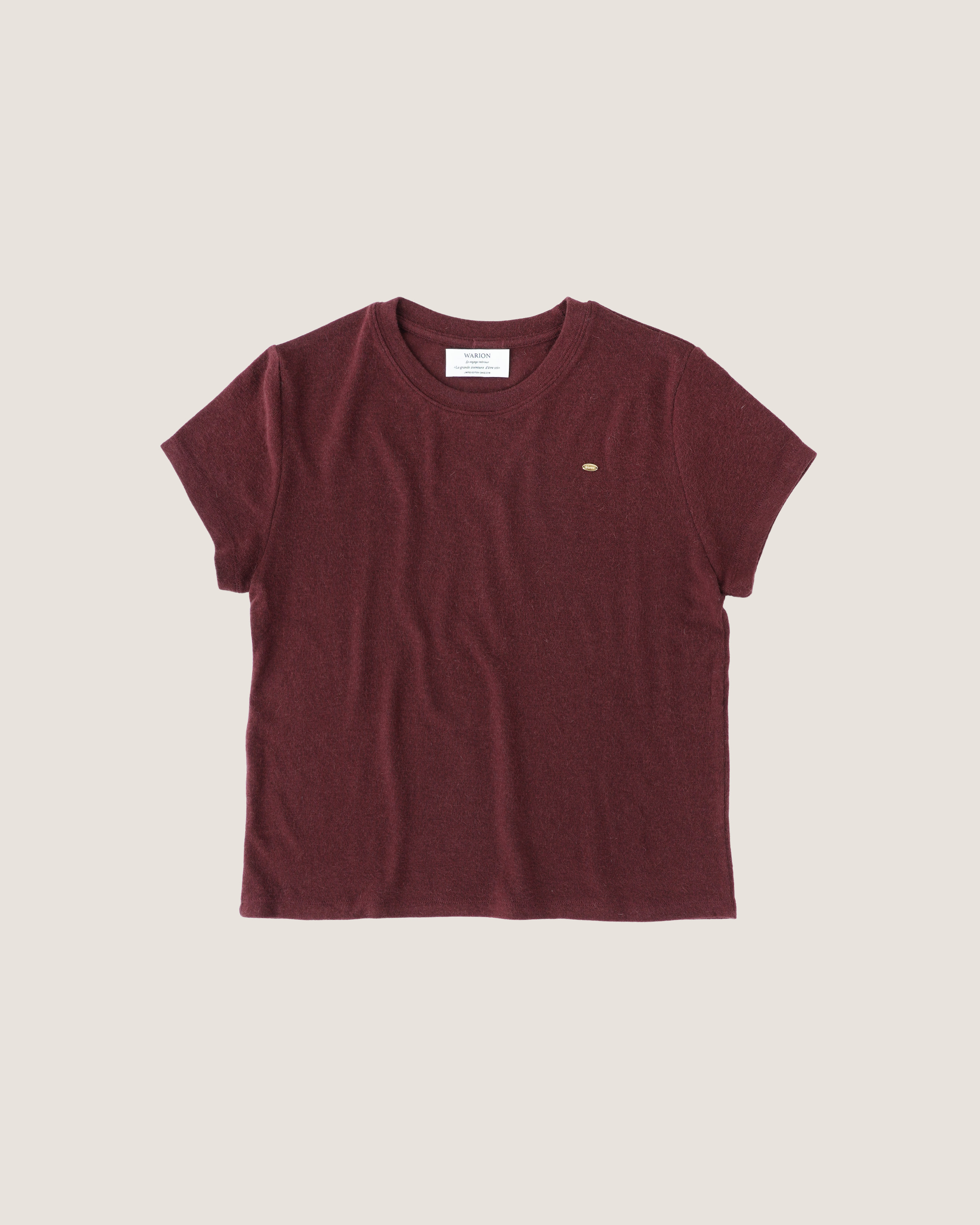 Ameline Angora Tee - Wine (4th)