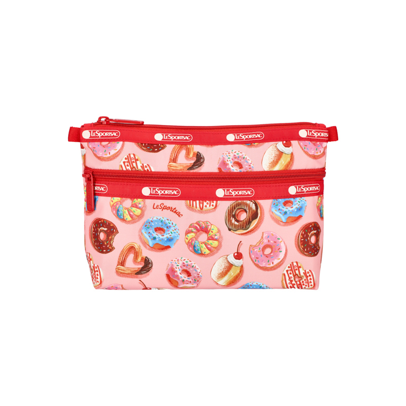 雙層化妝袋 (SUGAR RUSH DONUTS)