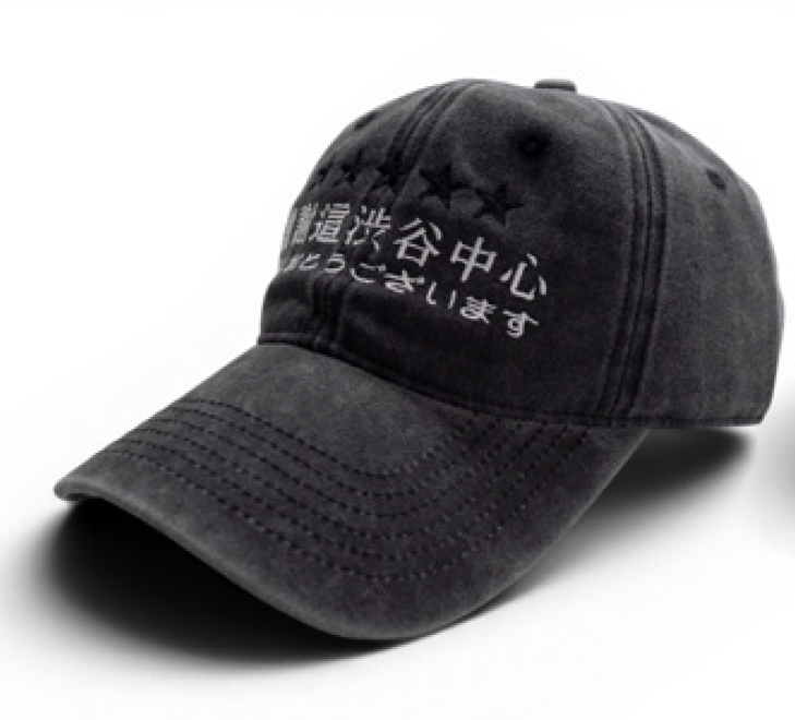 2nd Closet “THANKS SHIBUYA” WASHED CAP | CP16