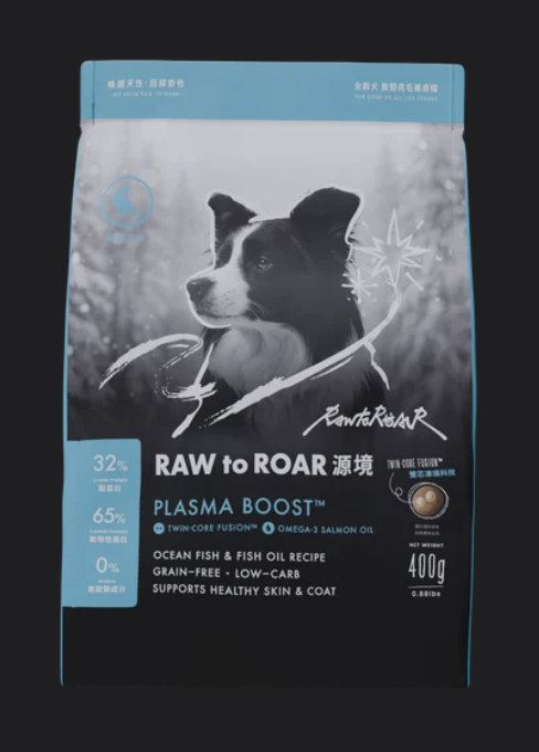 Raw to Roar 源境｜狗｜無穀亮毛美膚糧｜極海三魚