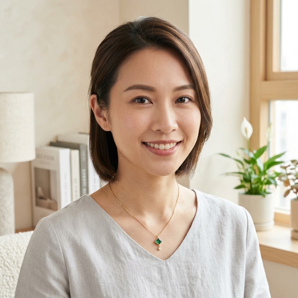 全新18K 黃金【單粒74份綠寶石】配6份鑽石頸鍊