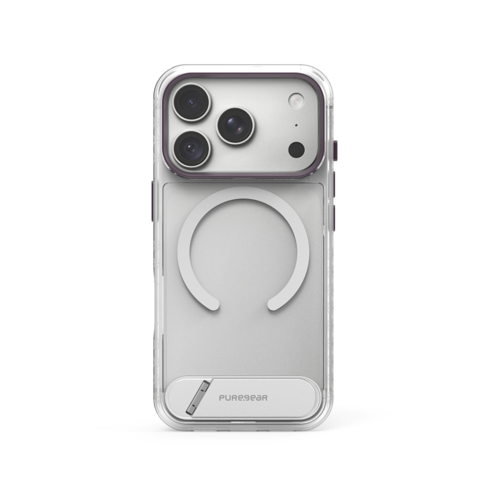 iPhone 18 冰鑽防摔支架保護殼Magsafe / 勃根地紅
