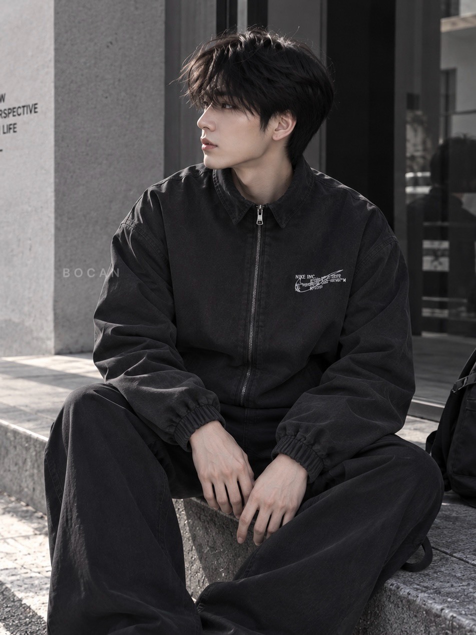 NIKE SPORTSWEAR HARRINGTON 美式復古 水洗翻領 休閒外套  2色