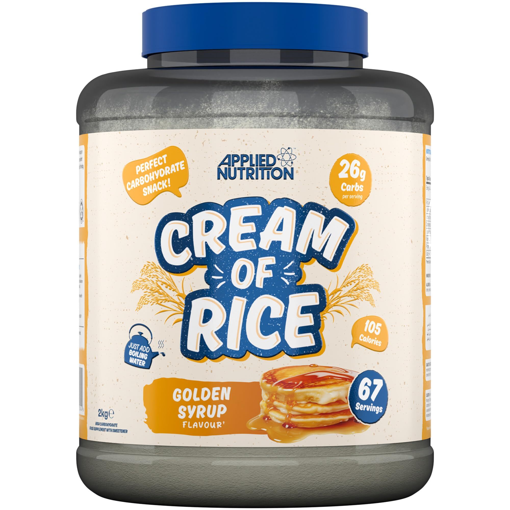 Applied Nutrition - Cream Of Rice 2kg (67 serving )