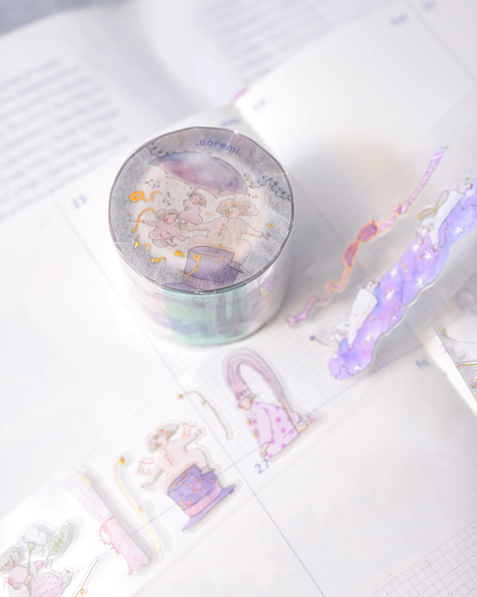 dodolulu｜如魔如幻 - .doremi. 割型 Foil 透明膠帶