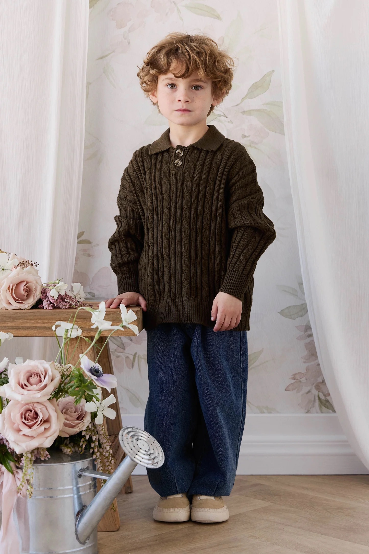 【預購】JAMIE KAY - Wade Knit Jumper（Forest）