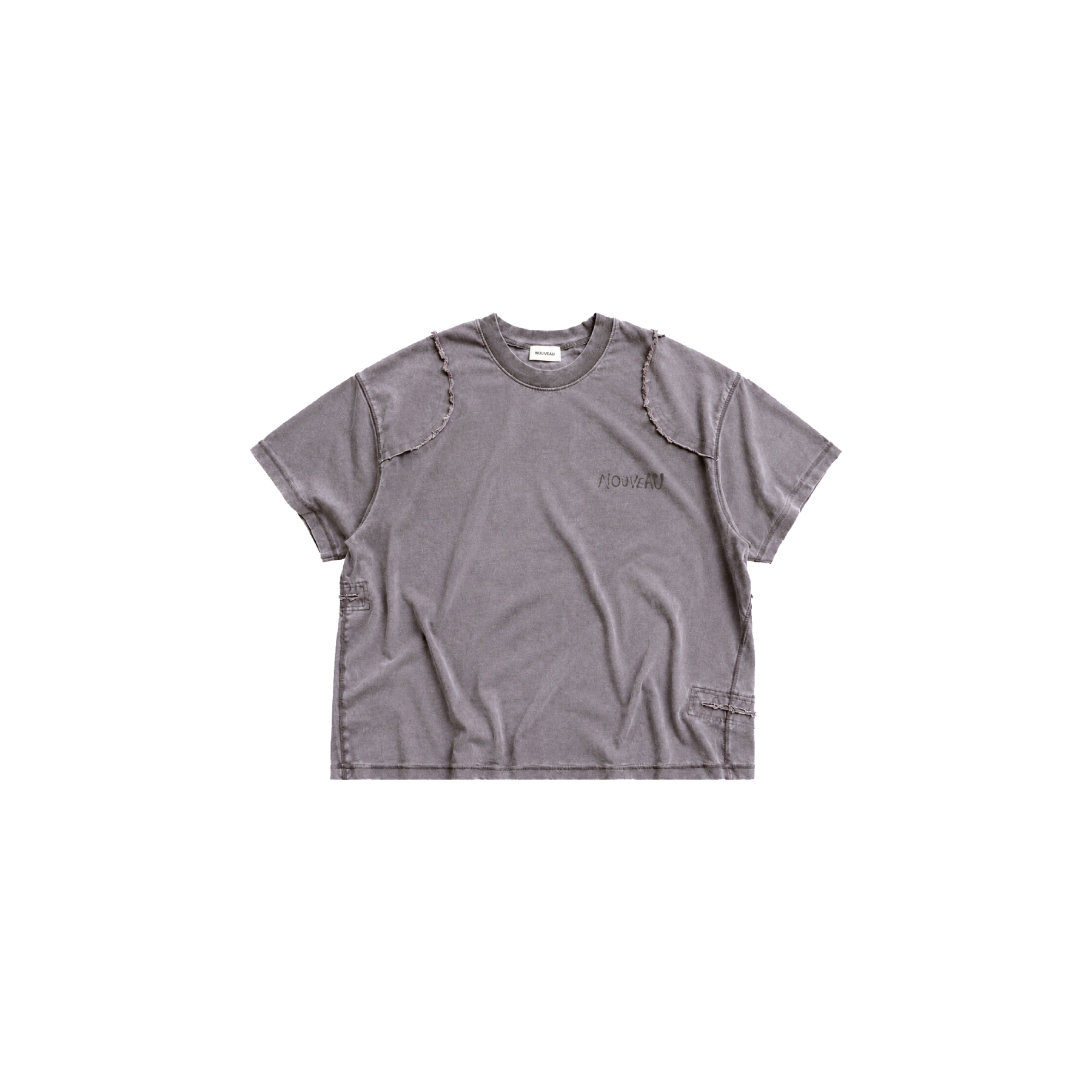 NOUVEAU NVT26101 BOXY ANGEL WITH THE SCABBED WINGS T-SHIRT