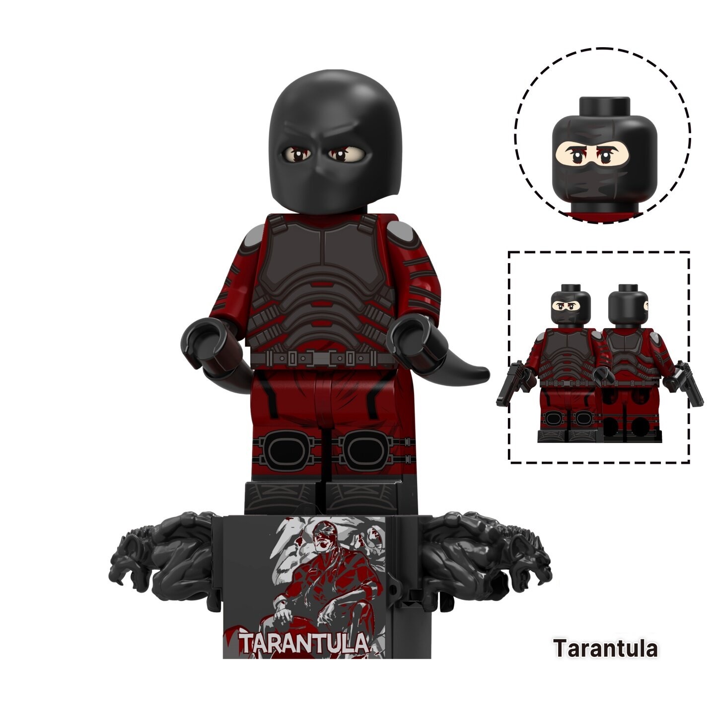 Spiderman Tarantula Marvel Custom Minifigures Fit Lego TV6237 TV1304