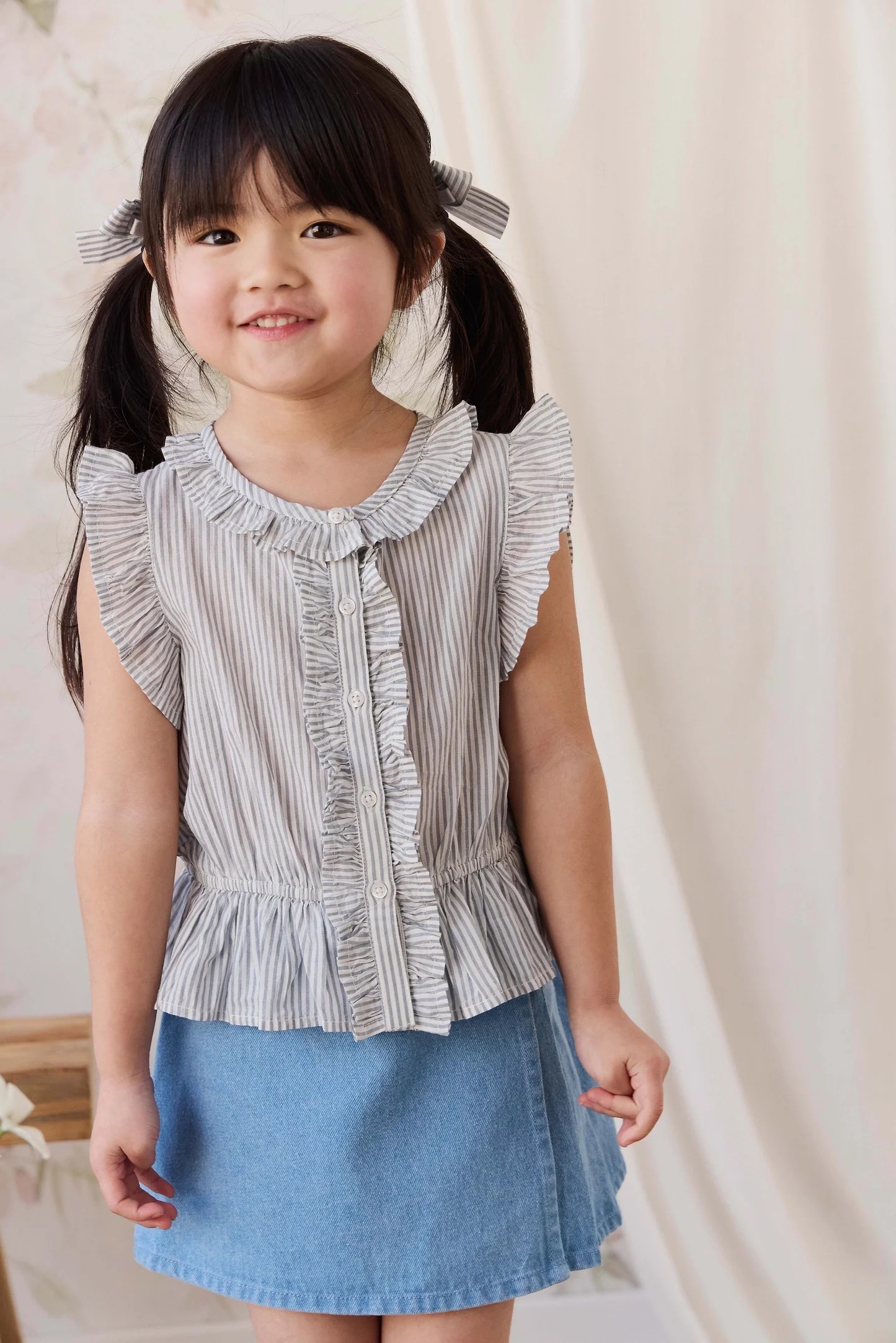 【預購】JAMIE KAY - Beatrice Skirt（Lake Denim）