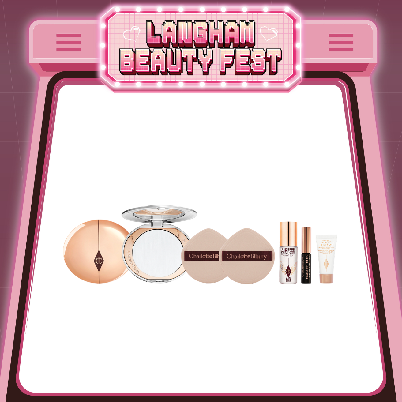 CHARLOTTE TILBURY 輕盈磨皮蜜粉餅套裝