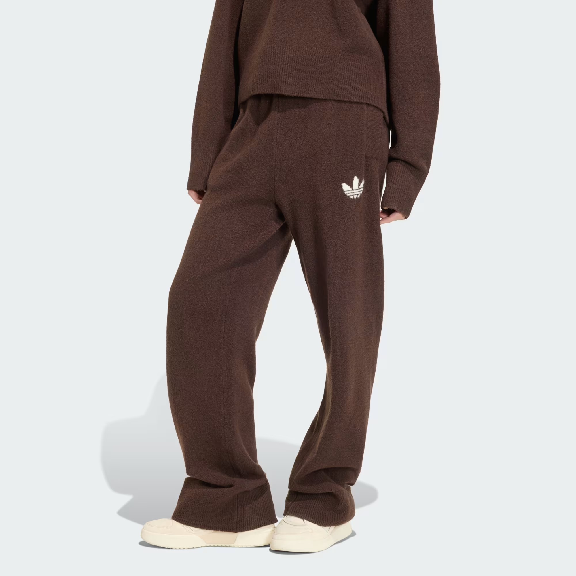 adidas ESSENTIALS KNIT PANT 寬鬆針織長褲