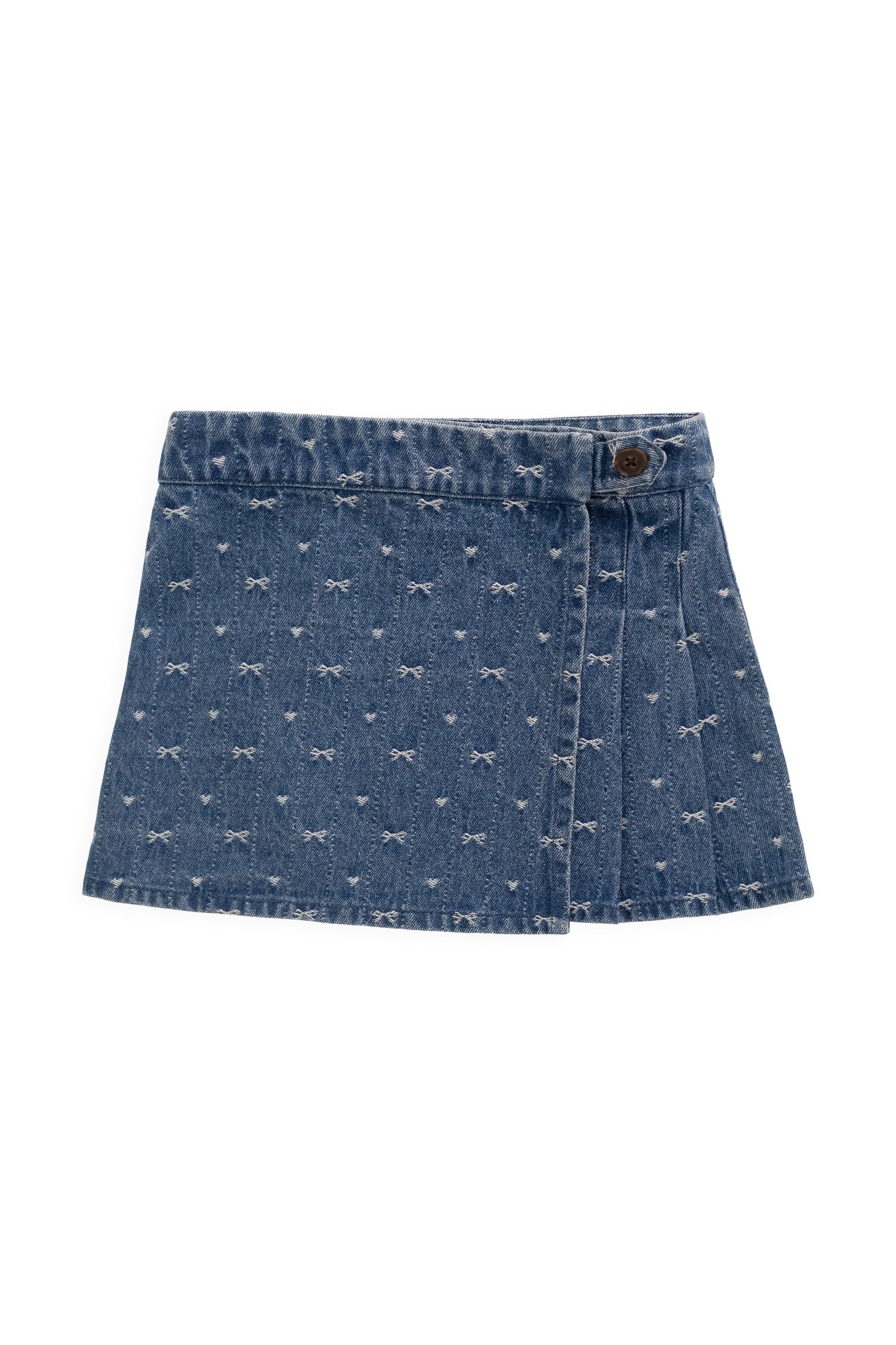 【預購】JAMIE KAY - Beatrice Skirt（Amour Bows Denim）