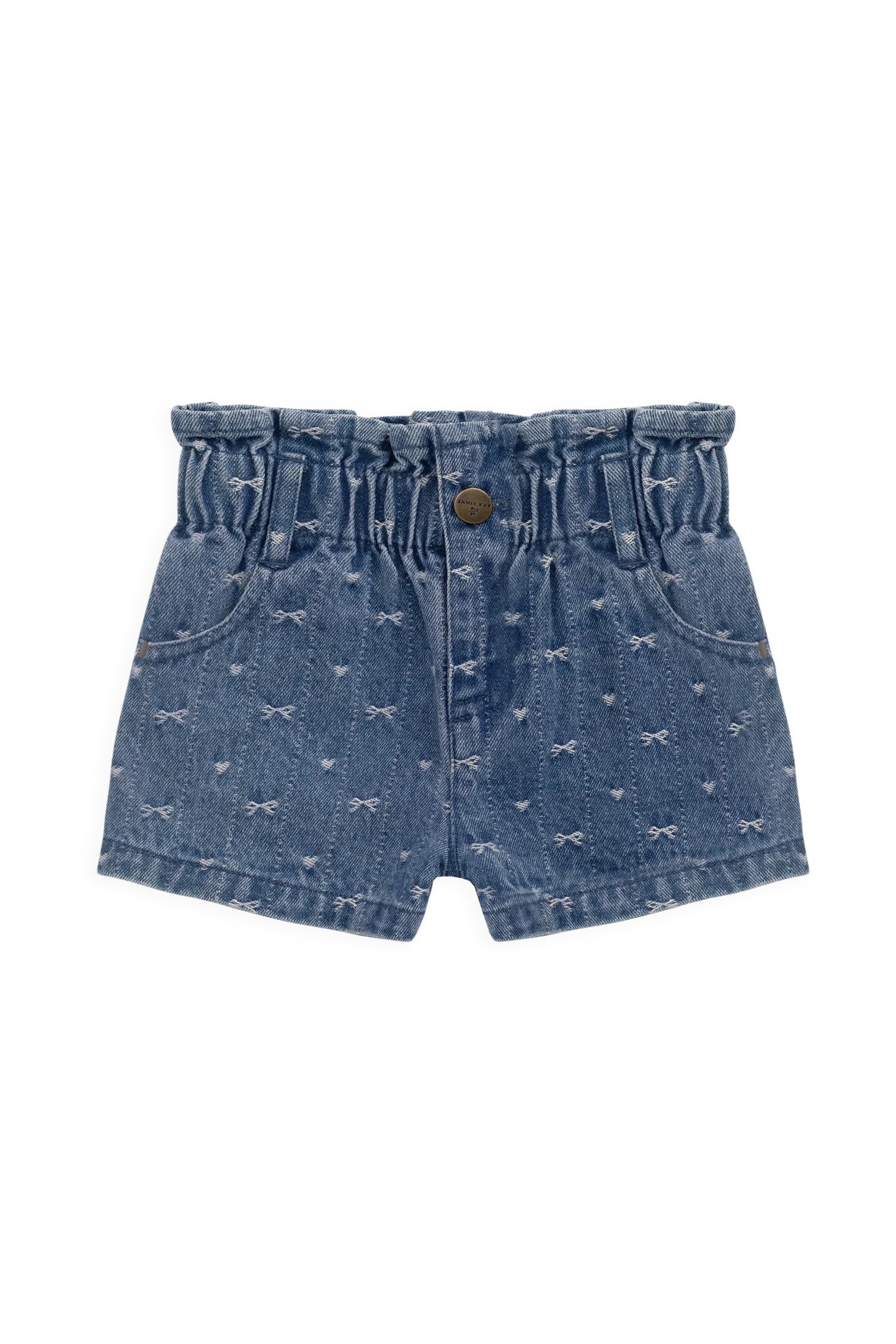 【預購】JAMIE KAY - Kora Short（Amour Bows Denim）