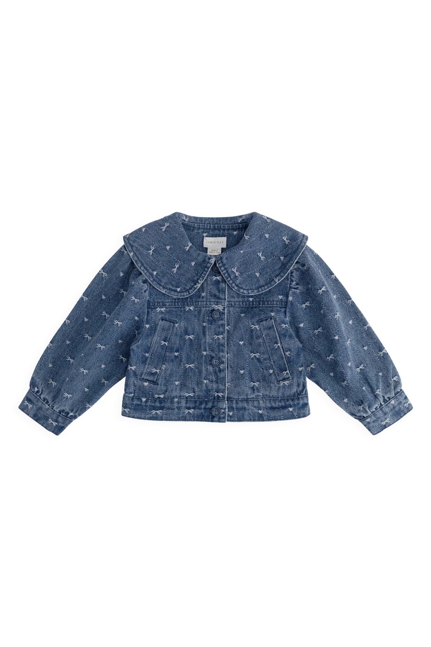 【預購】JAMIE KAY - Elka Jacket（Amour Bows Denim）