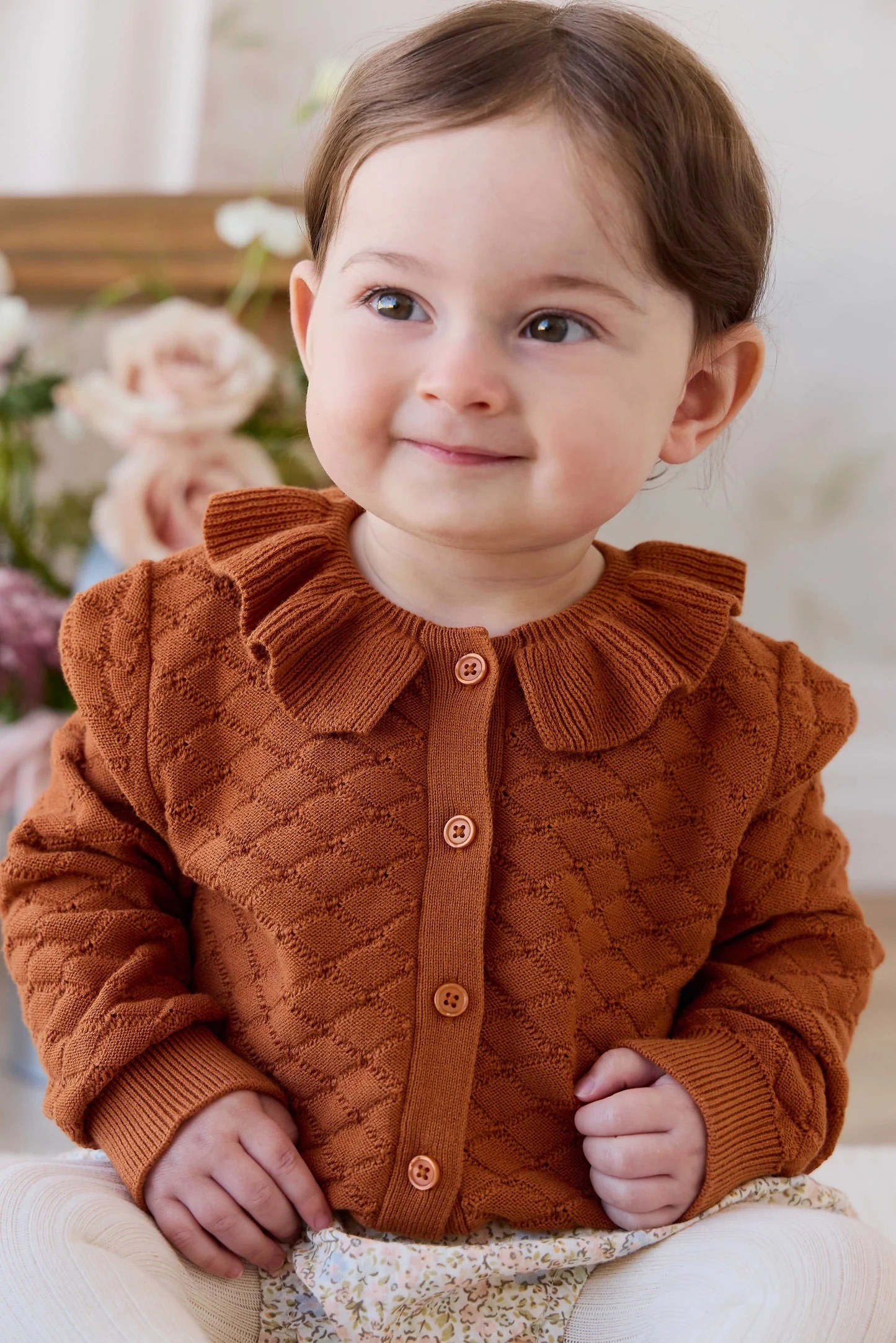 【預購】JAMIE KAY - Alison Cardigan（Dusty Ginger）
